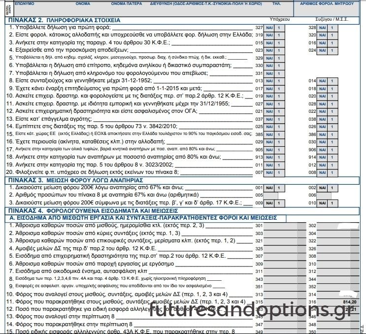 εντυπο Ε1